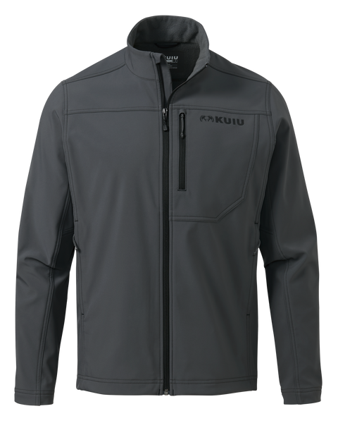 Alpine Men's Soft Shell Hunting Jacket - Gunmetal | KUIU