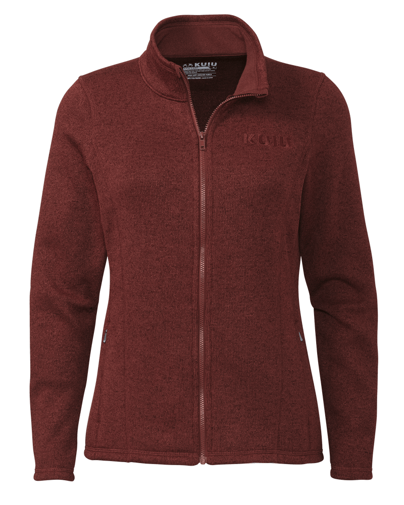 Women's Base Camp Sweater | Merlot