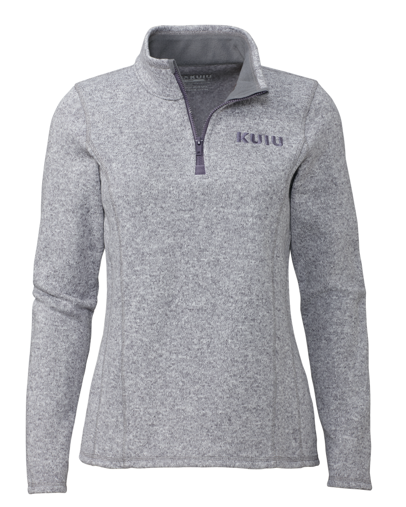 Outlet Women's Base Camp Pullover Sweater | Purple Grey