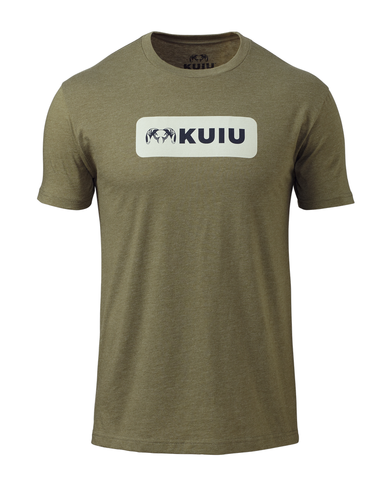 KUIU Logo Badge T-Shirt | Military Green
