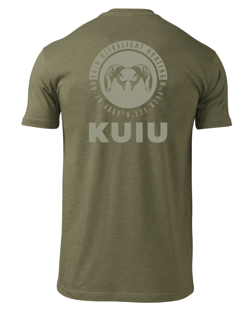 Coordinate T-Shirt | Military Green