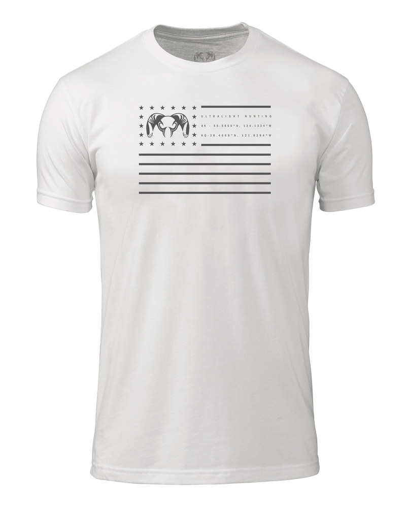 Info Flag T-Shirt | White