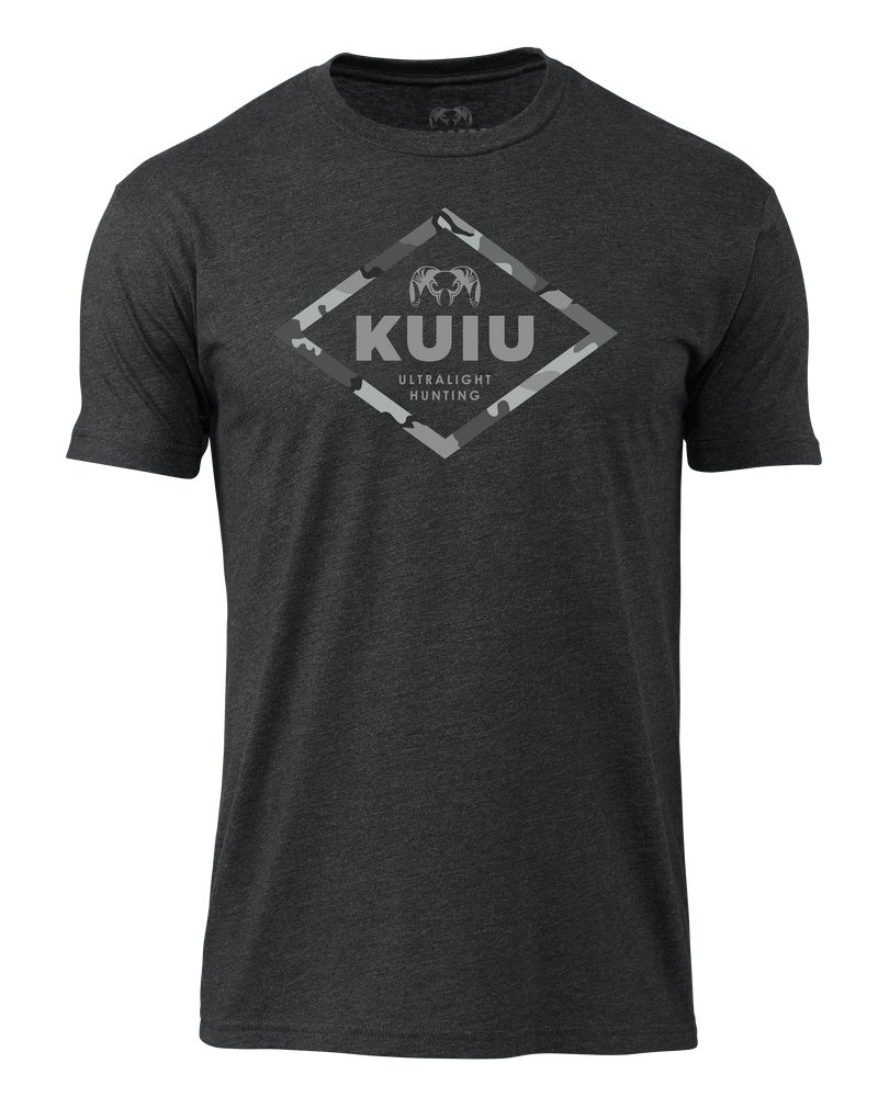 KUIU Vias Storm Sign T-Shirt | Charcoal