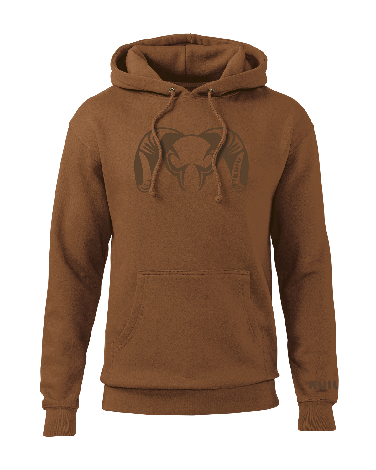 KUIU Engraved Big Ram Hoodie Saddle
