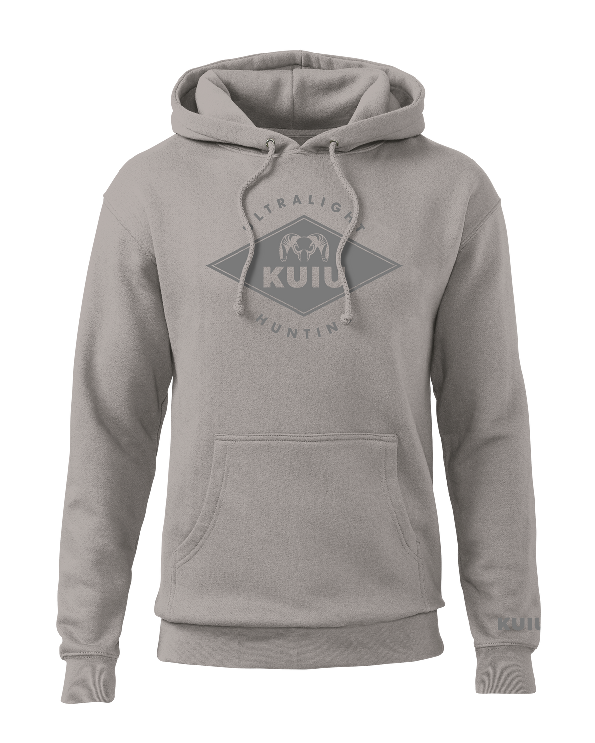 KUIU Ultralight Diamond Hoodie Cement