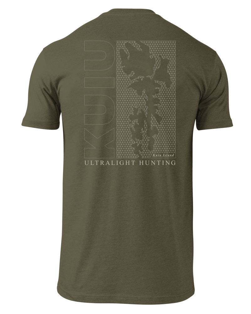 KUIU Island T-Shirt | Military Green