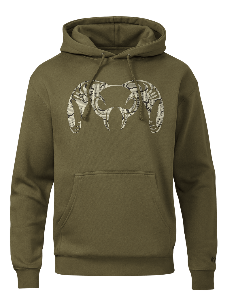 Tonal Ram Hoodie Army KUIU
