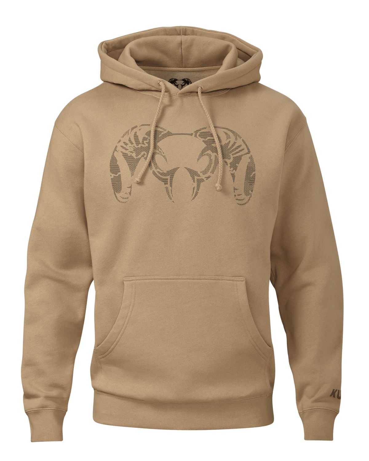 Tonal Ram Hoodie Sandstone KUIU
