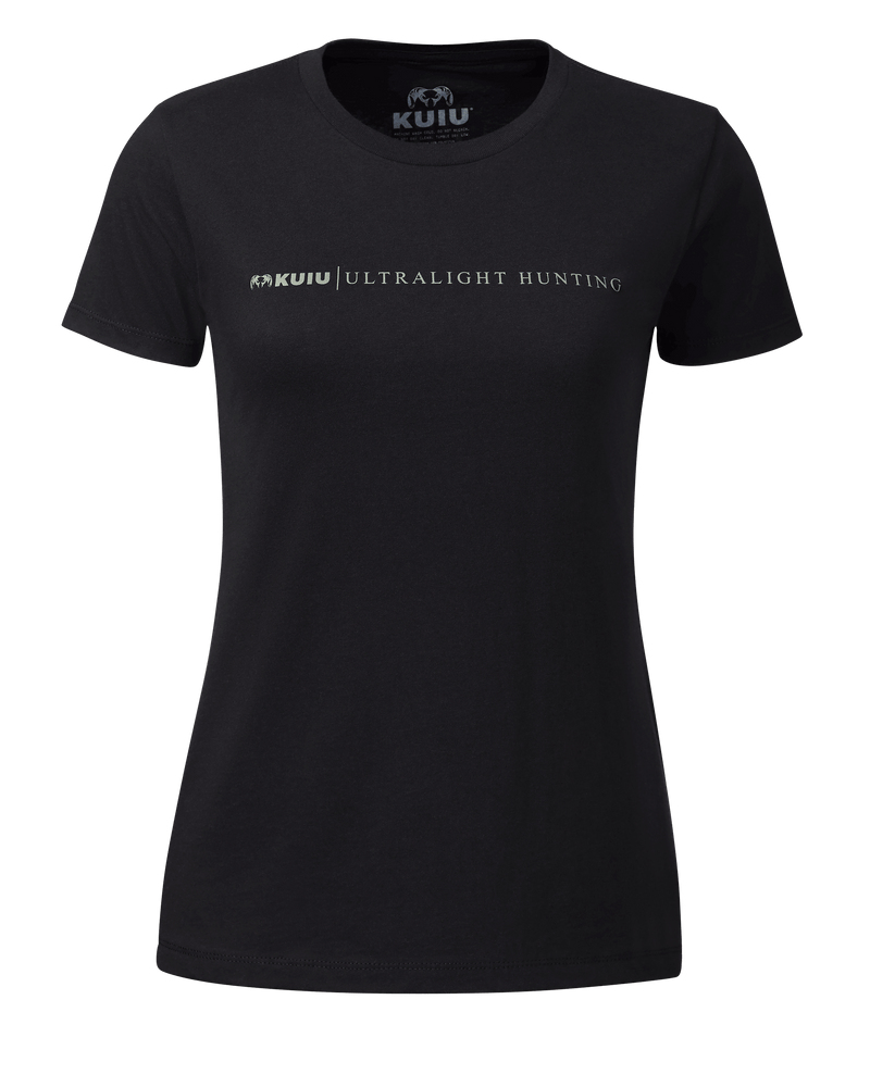 Women's Line Logo T-Shirt | Black