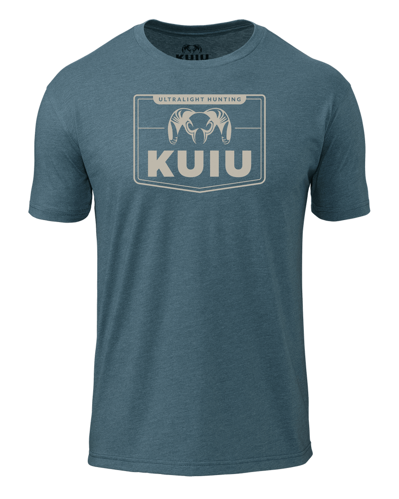 KUIU Logo Sign T-Shirt | Indigo