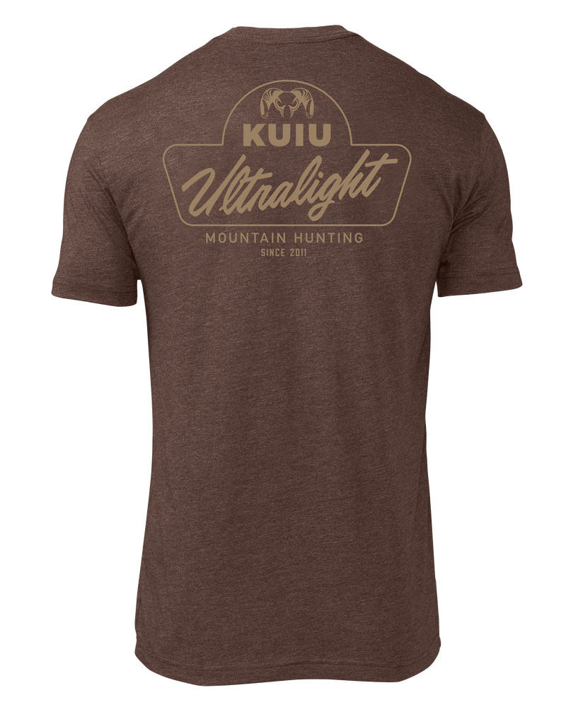 KUIU Ultralight Badge T-Shirt | Espresso