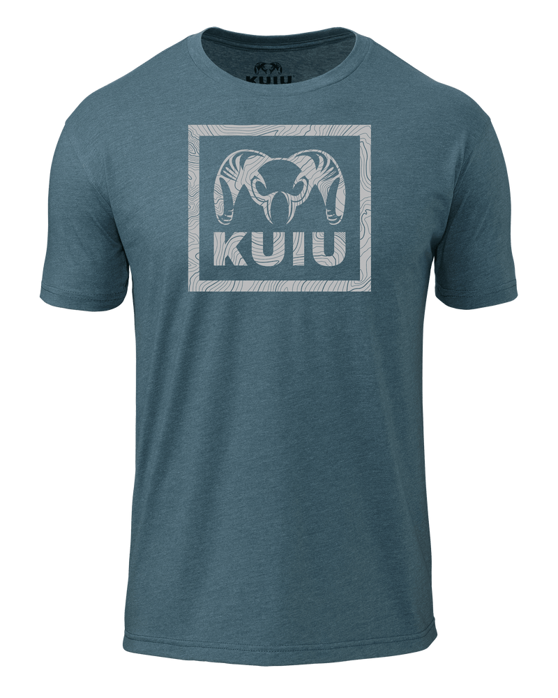 KUIU Topo Box T-Shirt | Indigo