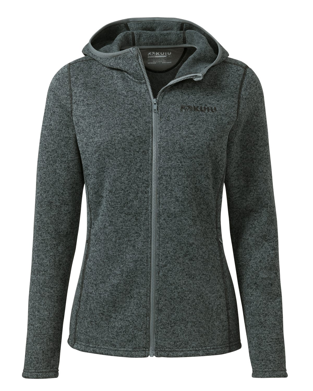 Women s Base Camp Hooded Sweater Tempest Heather KUIU