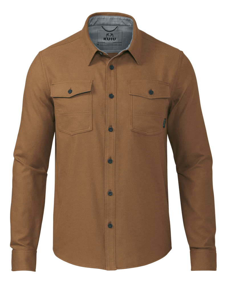 Field Flannel Shirt | Coyote Brown