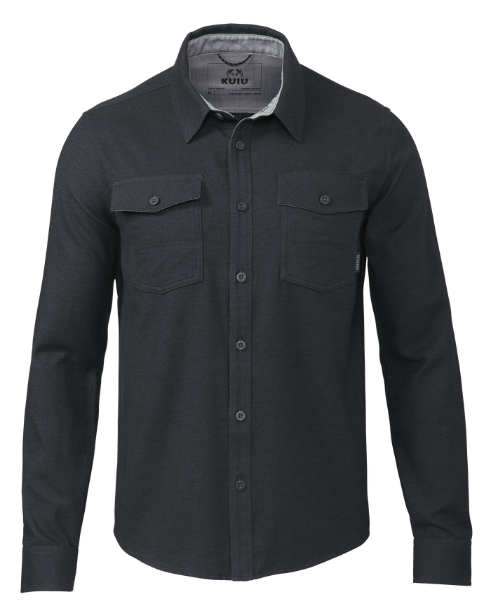 Field Flannel Shirt | Steel Blue – KUIU