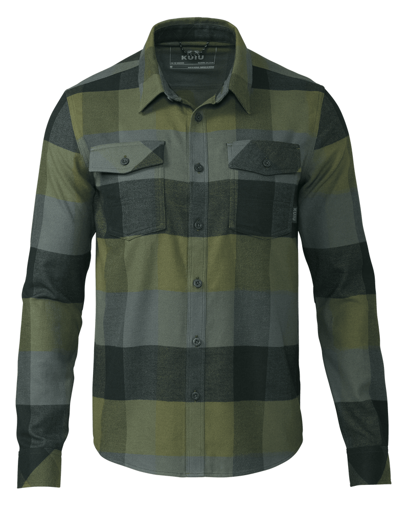 Field Flannel Shirt | Verde Plaid