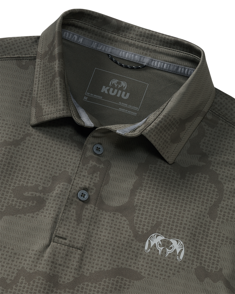 Active Polo Shirt - Ash Tonal | KUIU