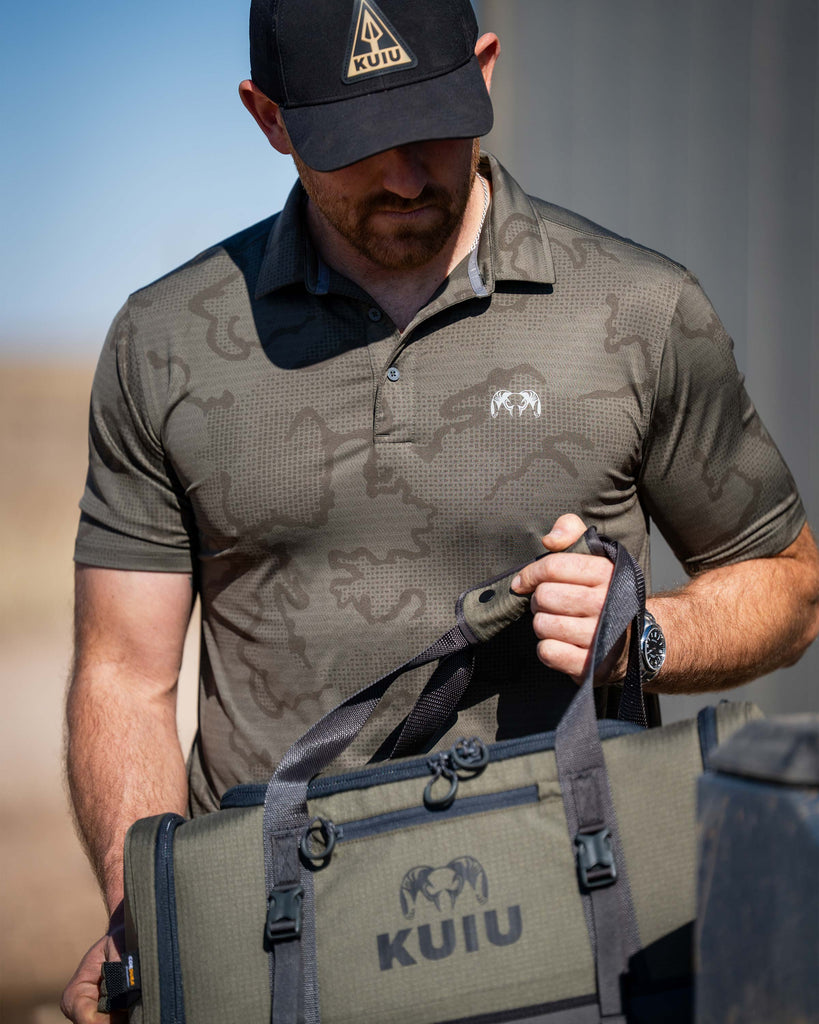 Active Polo Shirt - Steel Blue Tonal | KUIU
