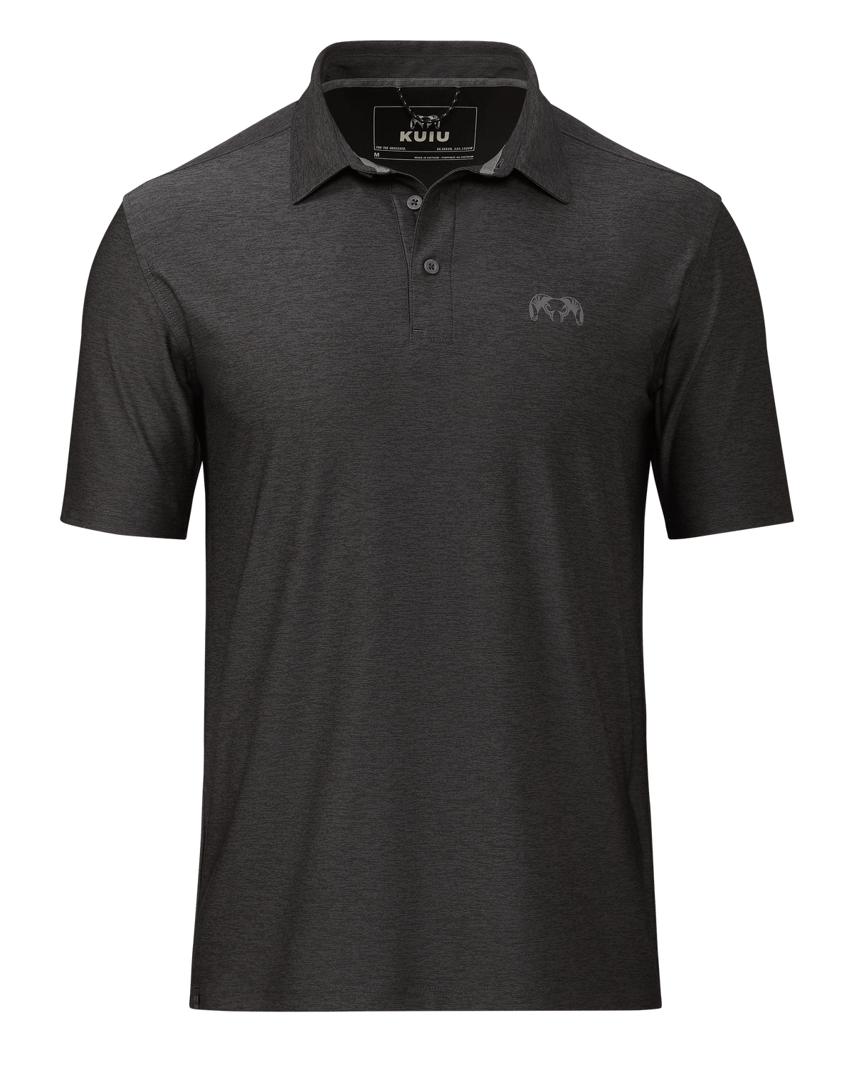CLUBHAUS Reflective Polo 黒(XL) Range Polo & Comfortable Performance Shirt – &Collar