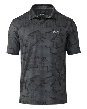 Active Polo Shirt - Gunmetal Tonal | KUIU