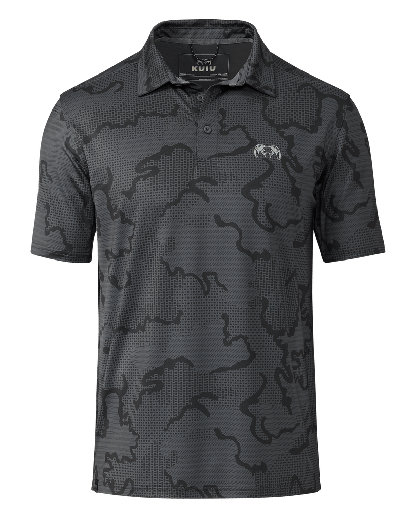 Active Polo Shirt - Gunmetal Tonal | KUIU