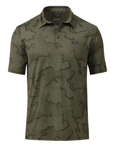 Active Polo Shirt - Dark Tonal Sage | KUIU