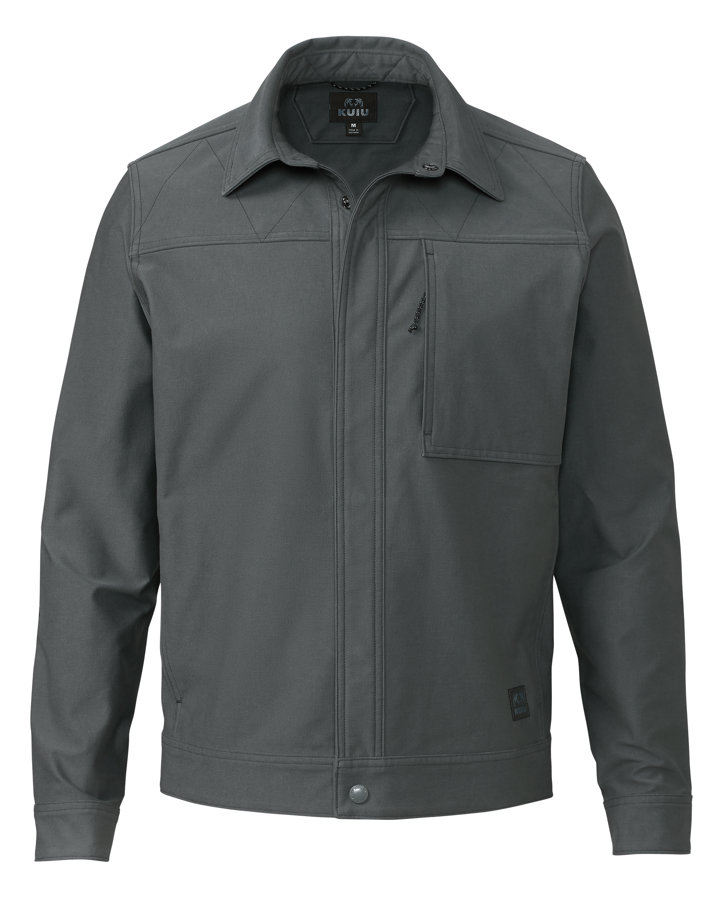 Brawley Canvas Work Jacket - Gunmetal | KUIU