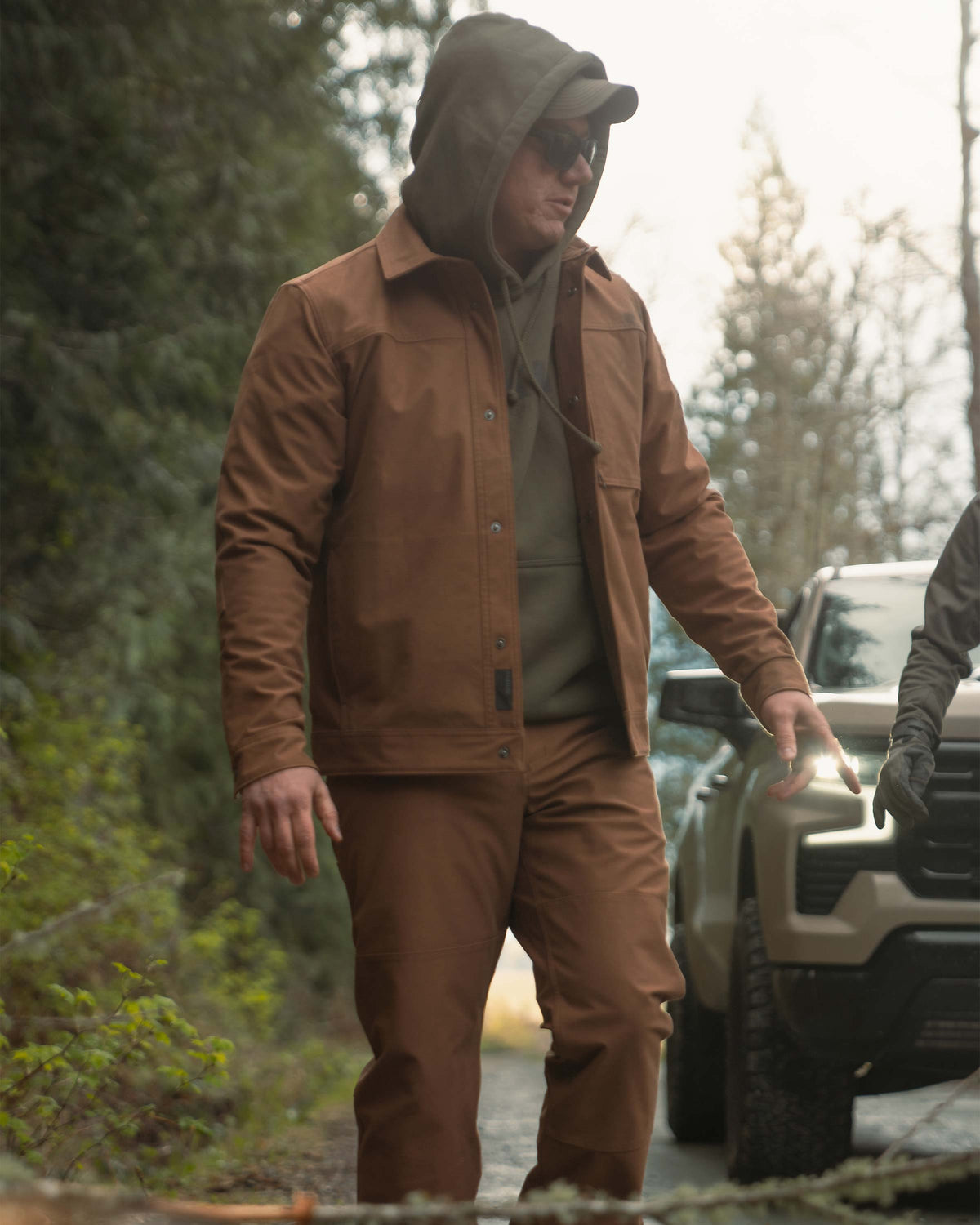 Brawley Canvas Work Jacket - Saddle Brown | KUIU