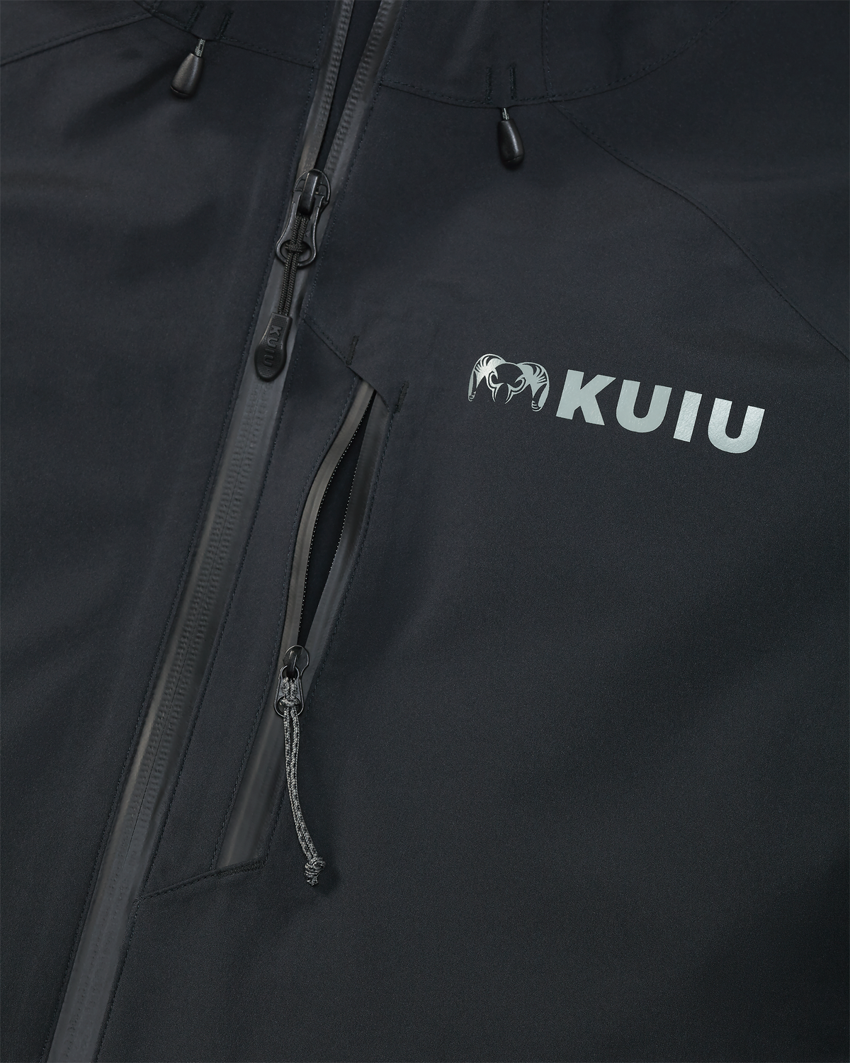 Northridge Men's Waterproof Rain Jacket - Black | KUIU