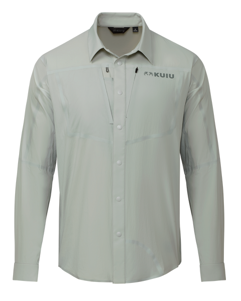 【yuuuuu！】Half Tone L/S TOP USED UNWIIND™ Athlounge® COMFII™ Seamless Long Sleeve Quarter-Zip