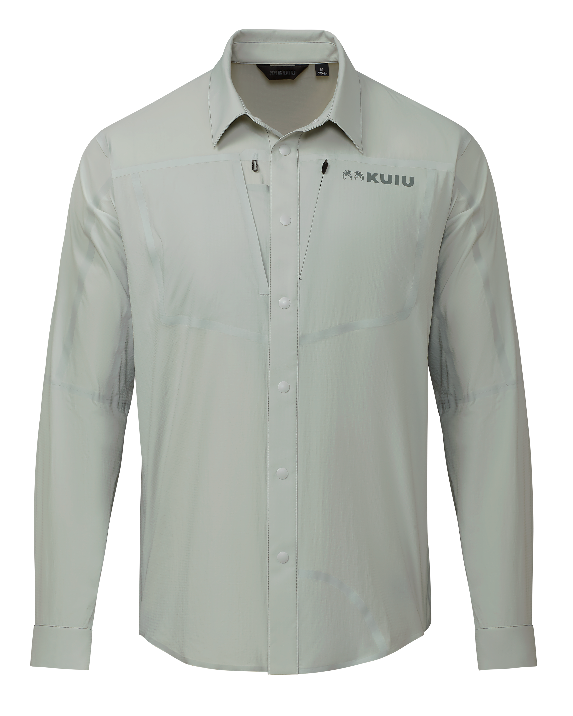 Salton Ultralight Long Sleeve Shirt - Nickel | KUIU