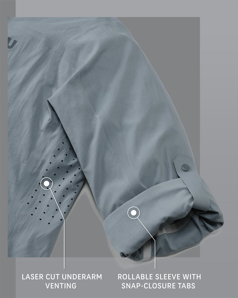 Salton Ultralight Long Sleeve Shirt - Slate | KUIU