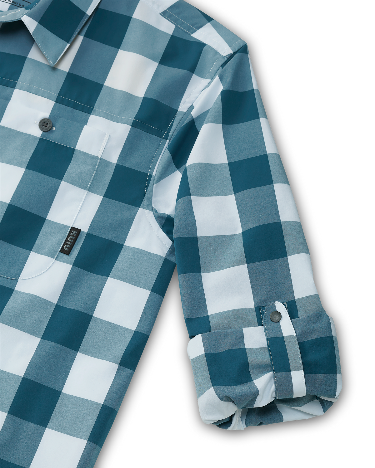 Borrego UPF 50+ Button Down Shirt - Lake Plaid | KUIU