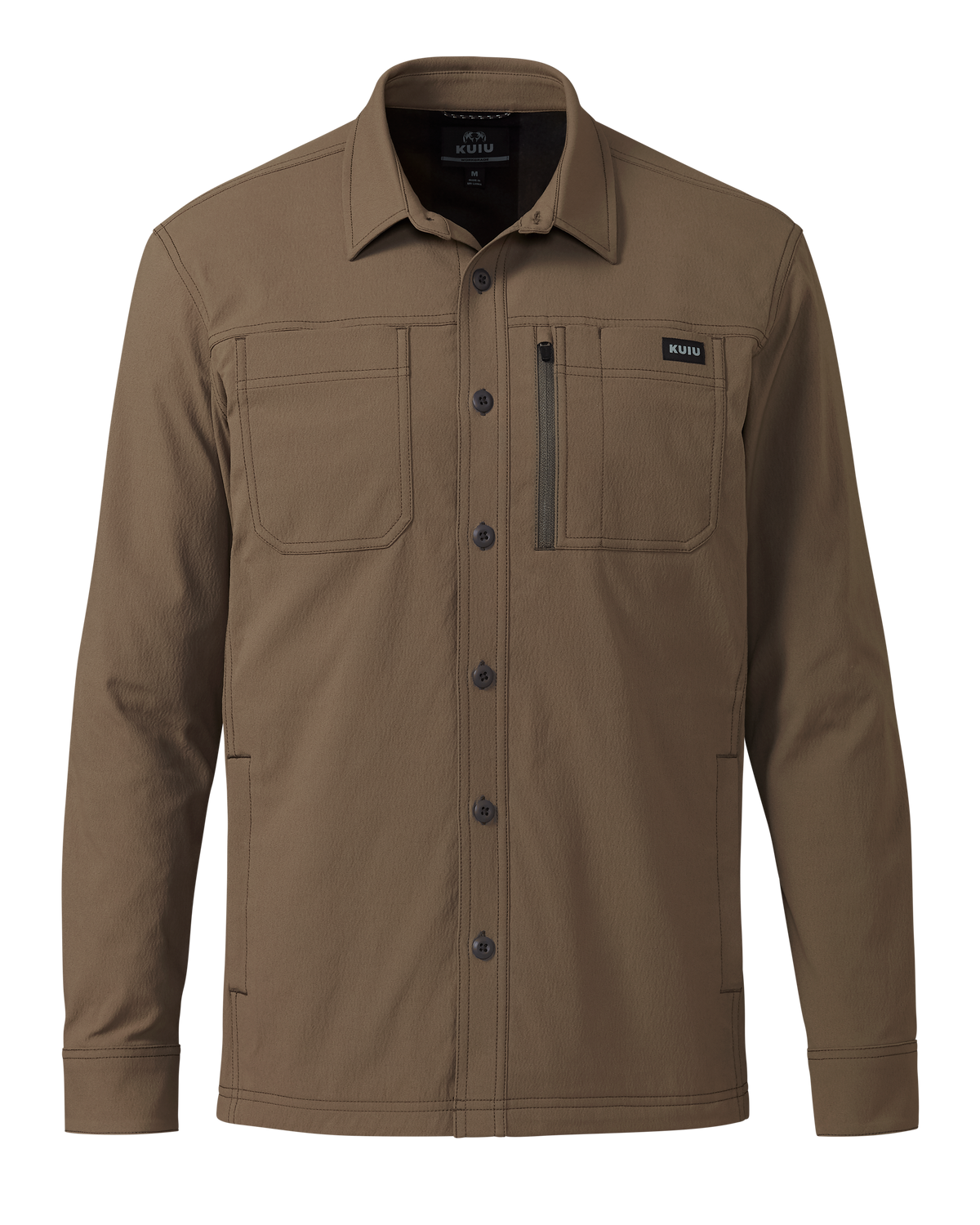 MOTIVE Flannel Lined Shirt Jacket - Major Brown | KUIU