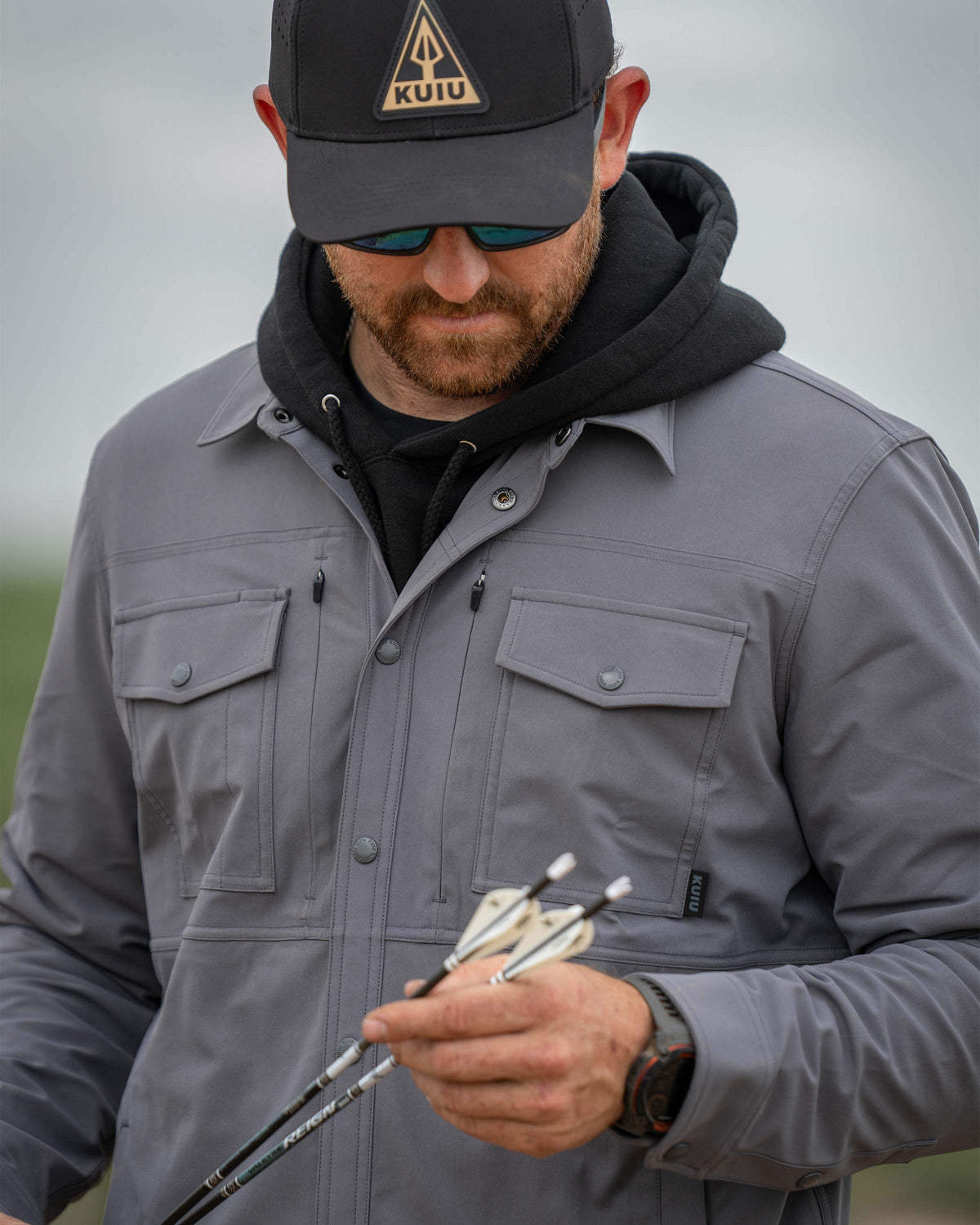 Tour Blue Shirt Jacket - Steel Blue | KUIU