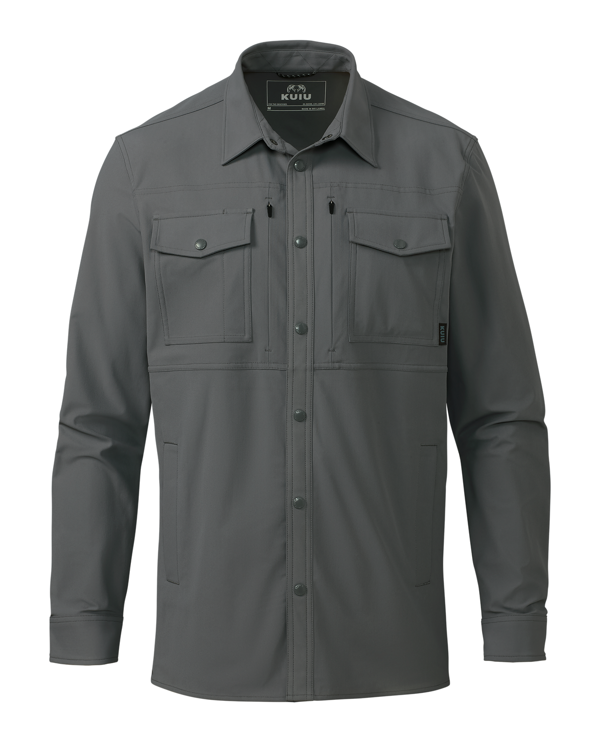 トップス kyuu Tour Grey Shirt Jacket - Castle Rock | KUIU