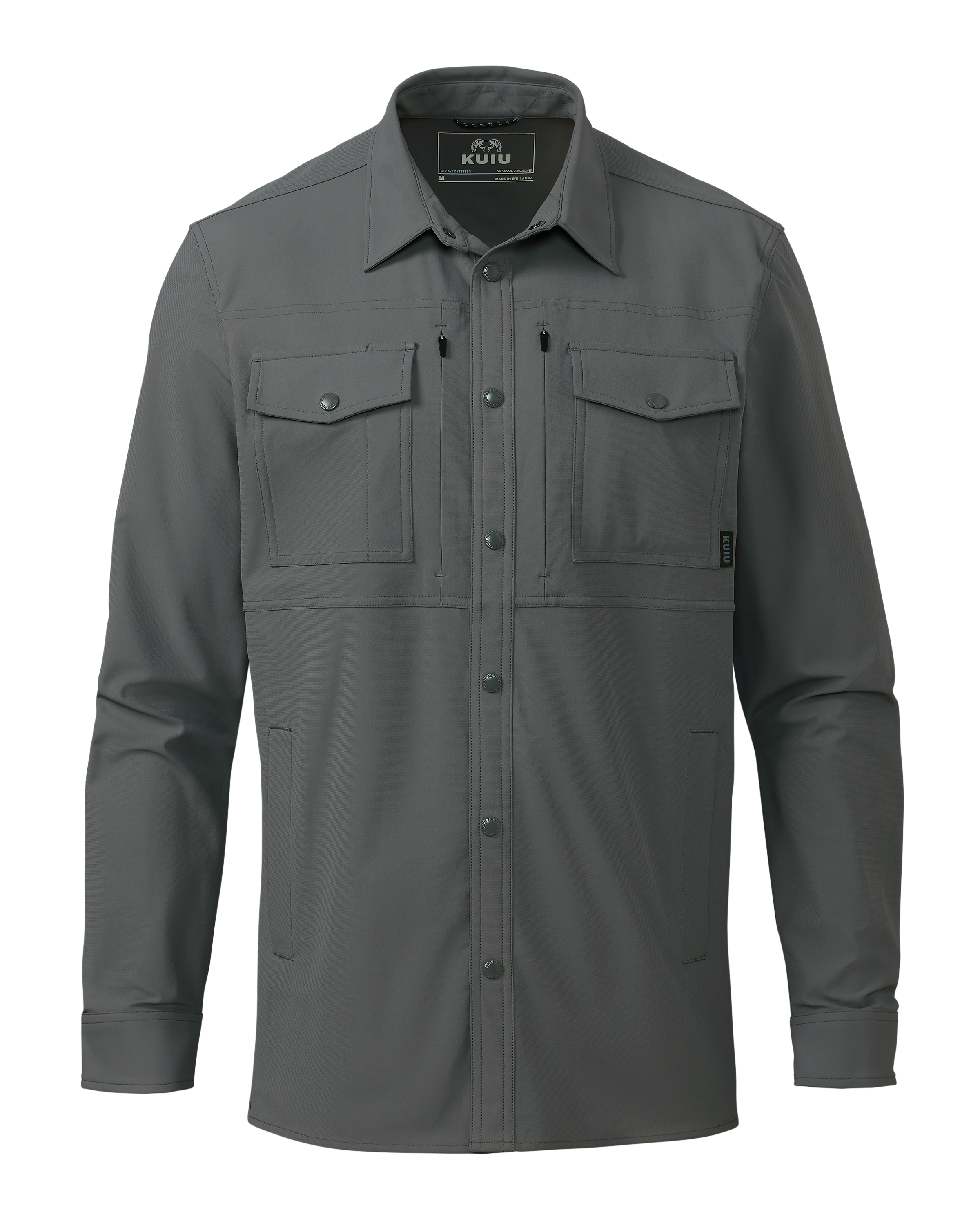 Tour Grey Shirt Jacket - Castle Rock | KUIU