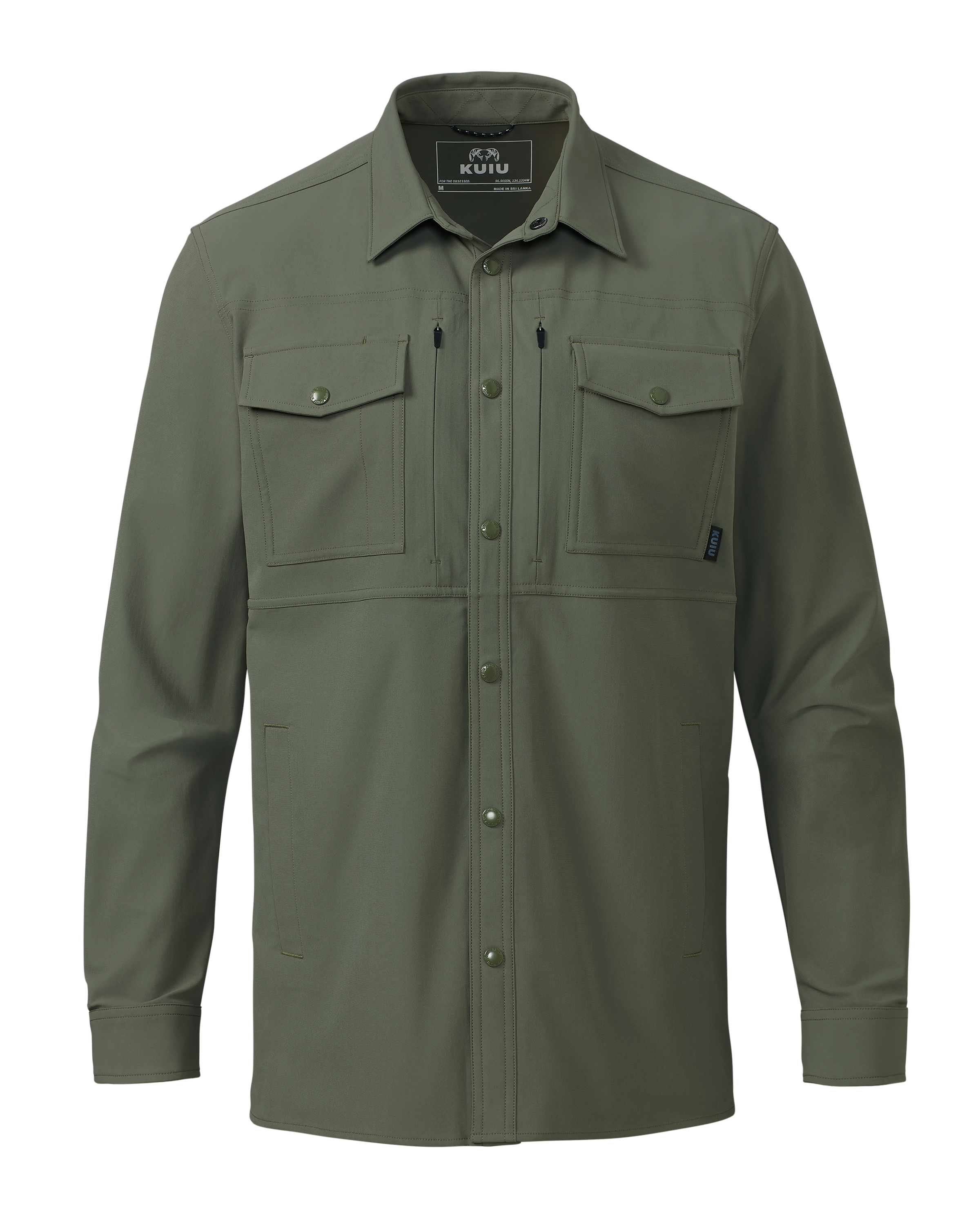 Tour Green Shirt Jacket - Dark Sage | KUIU