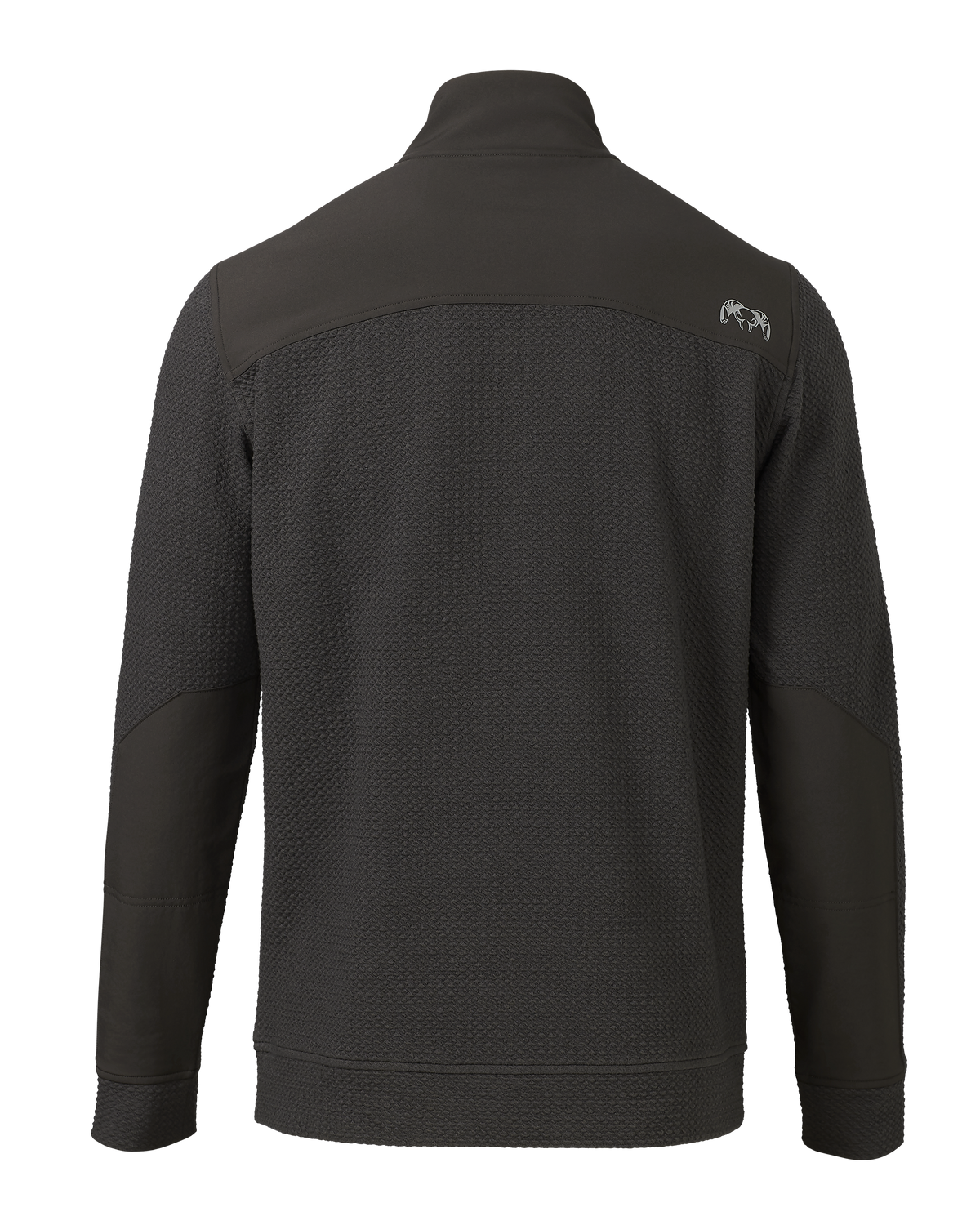 Men's Performance Long Sleeve Pullover - Quick Dry Knit Crew Neck With Thumbholes & Chest Pocket