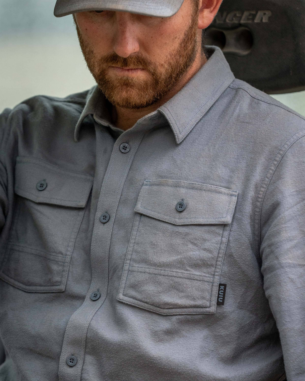 Men's Flannel Work Shirt - Baltic | KUIU