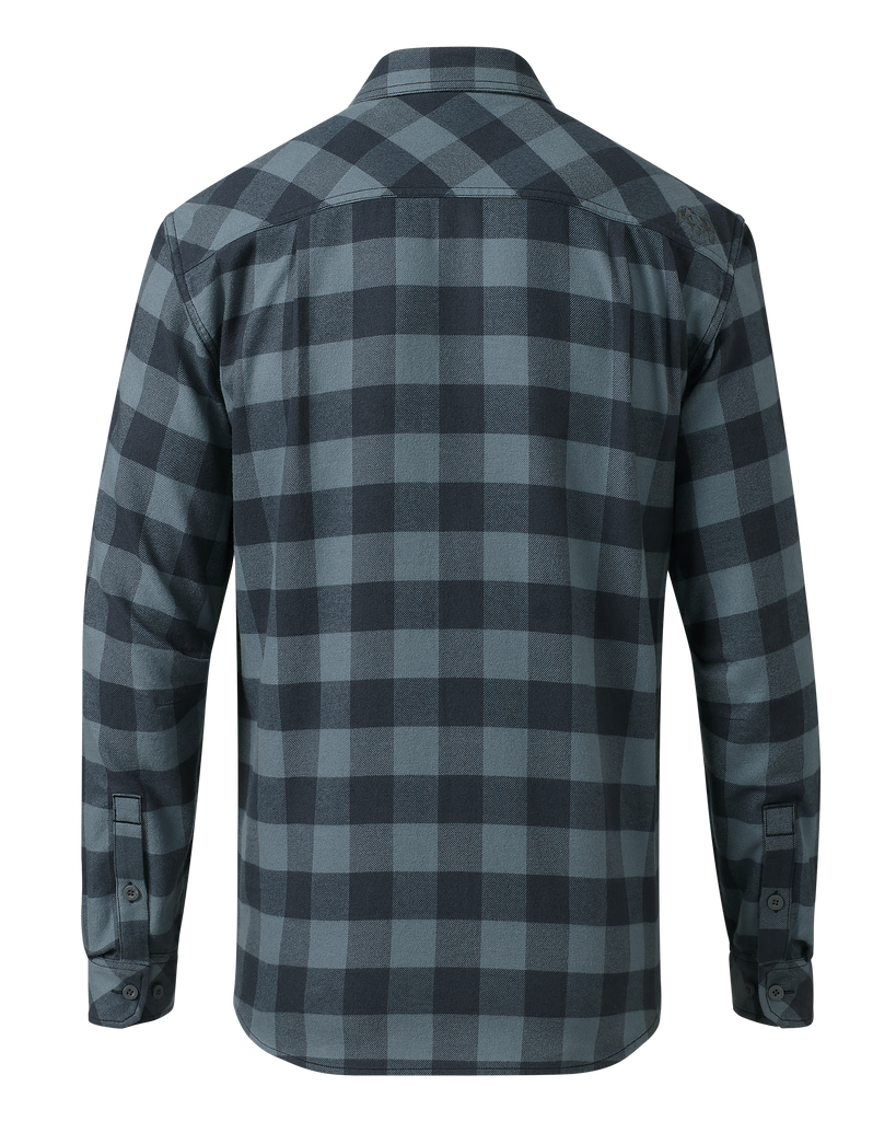 Men's Flannel Work Shirt - Slate Buffalo Check | KUIU
