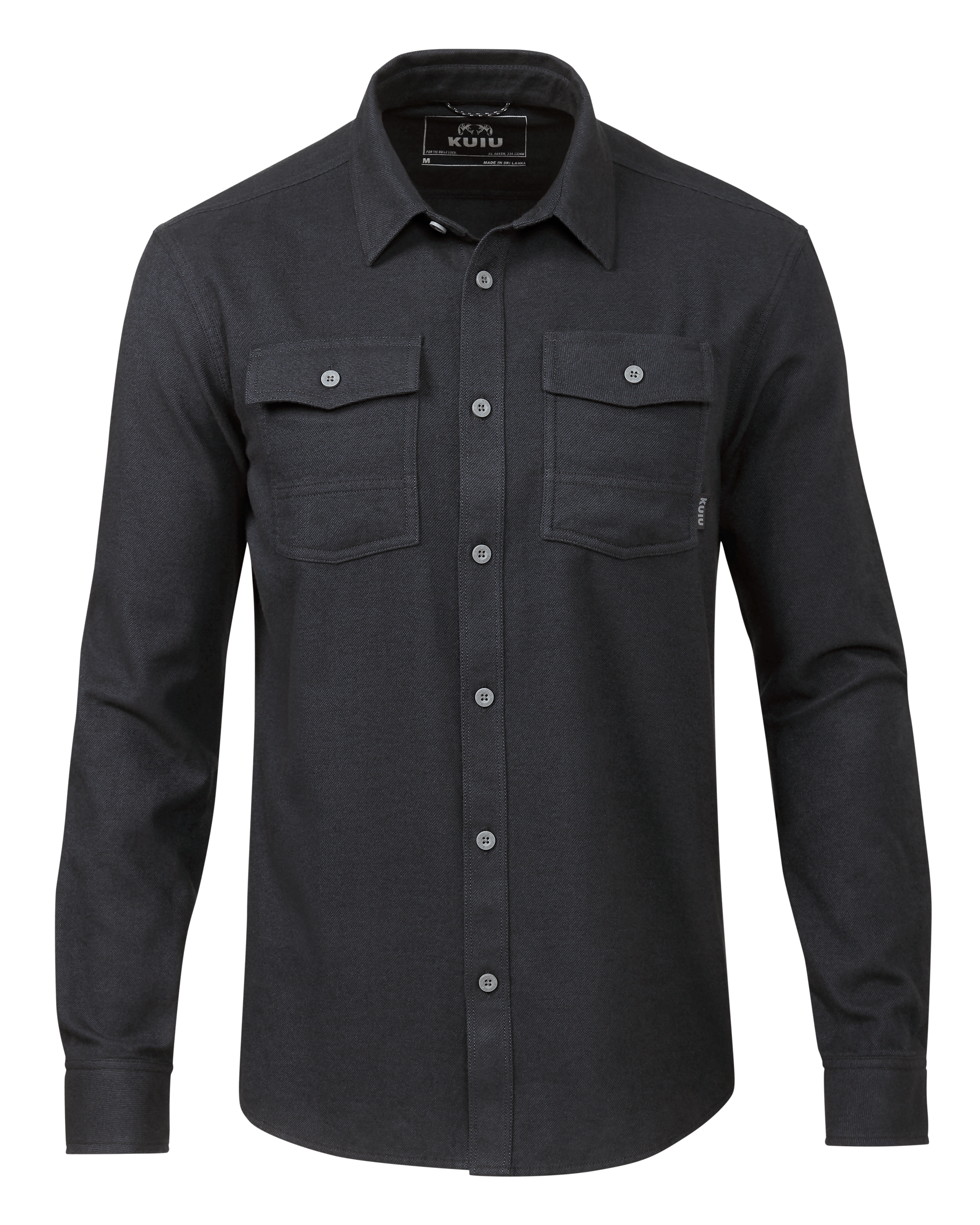 Men's Flannel Work Shirt - Steel Blue | KUIU