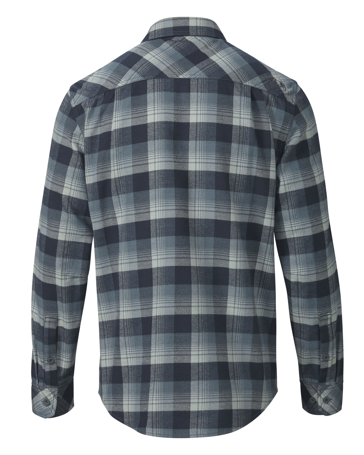 Men's Flannel Work Shirt - Steel Blue Blockline | KUIU