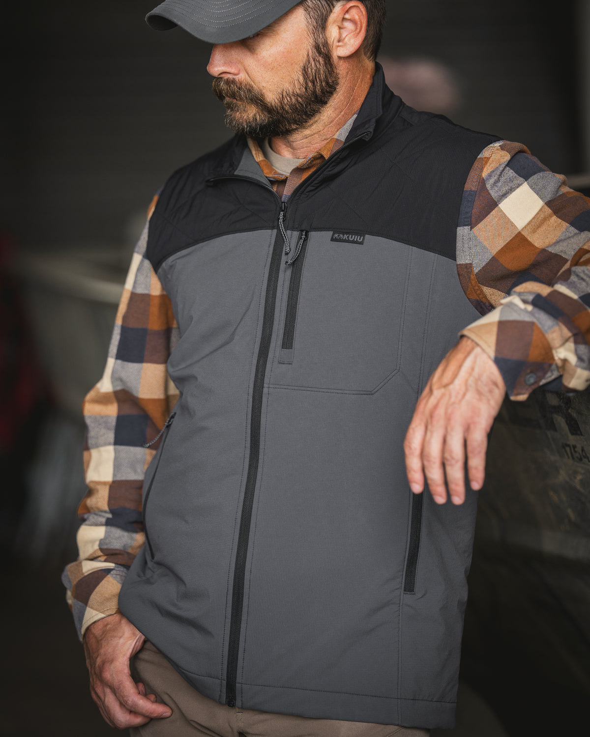 Transit Packable Vest | Gunmetal/Stone – KUIU