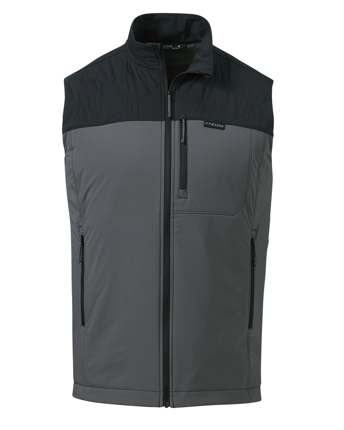 Transit Packable Vest - Black/Gunmetal | KUIU