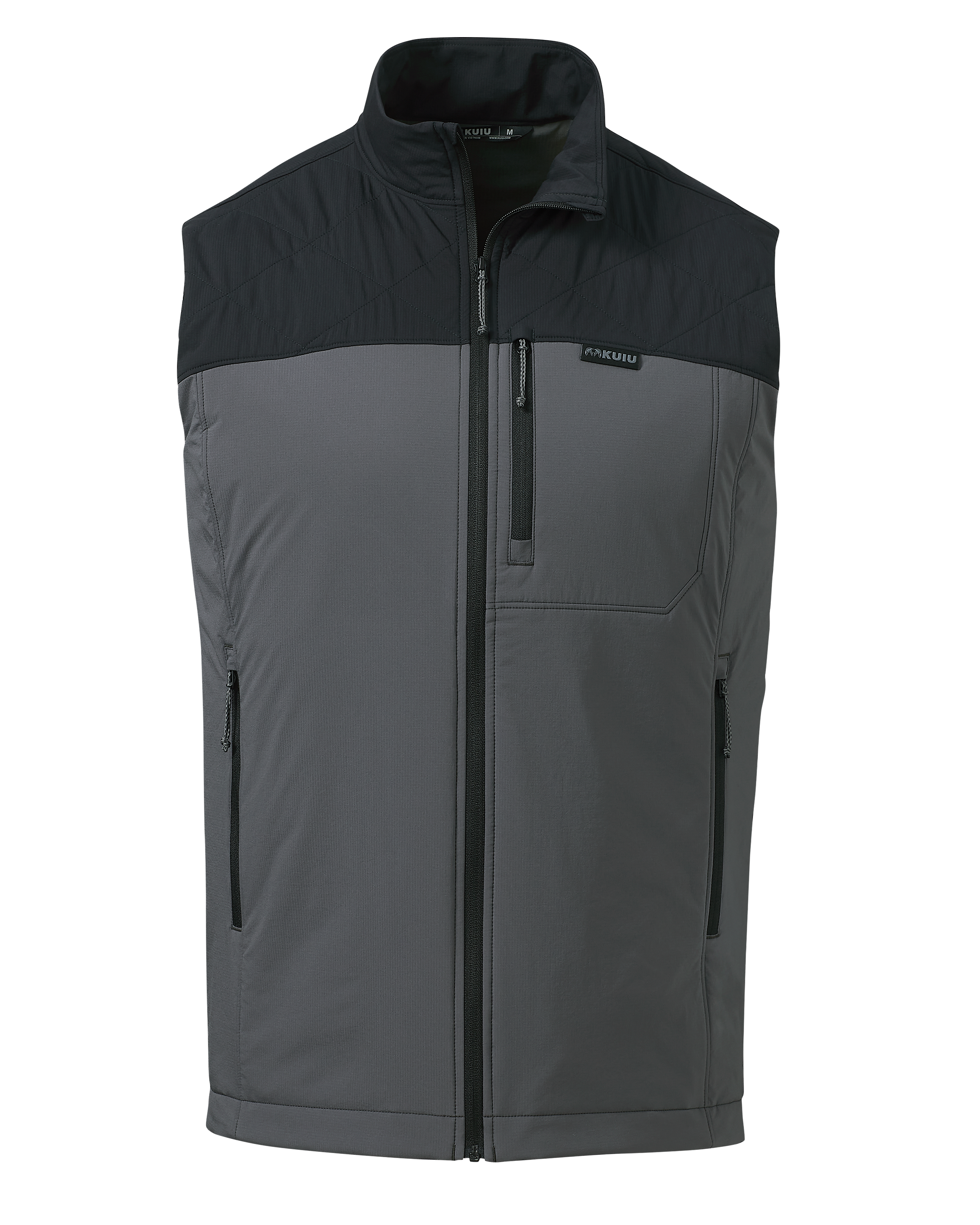 Transit Packable Vest - Black/Gunmetal | KUIU