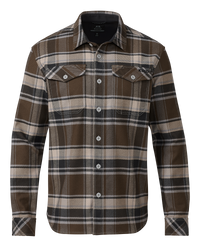 Water Resistant Flannel Heavyweight Shirt - Vias Check Plaid – KUIU
