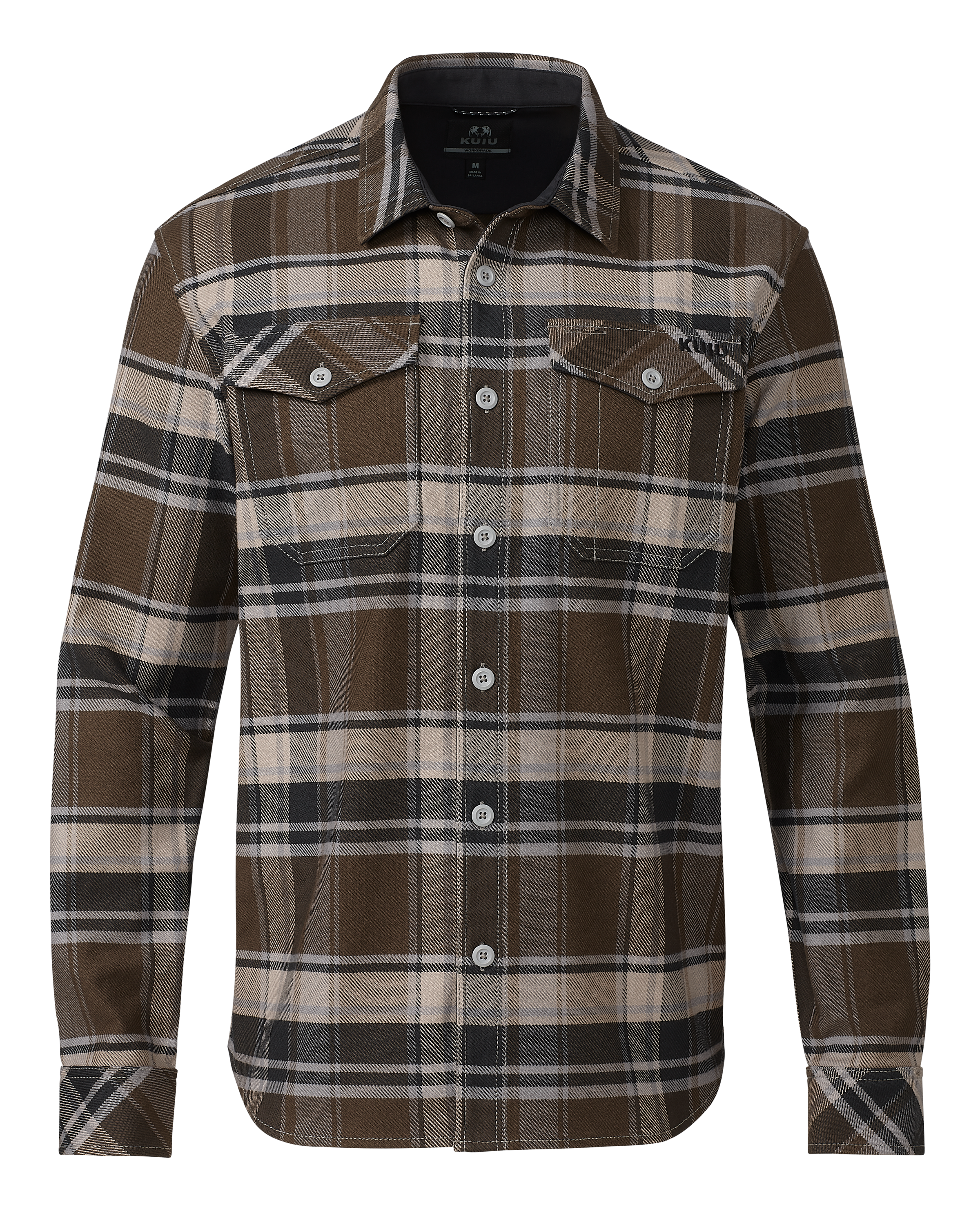 Flannel Heavyweight Shirt | Vias Check Plaid – KUIU Flannel Heavyweight Shirt | Vias Check Plaid – KUIU