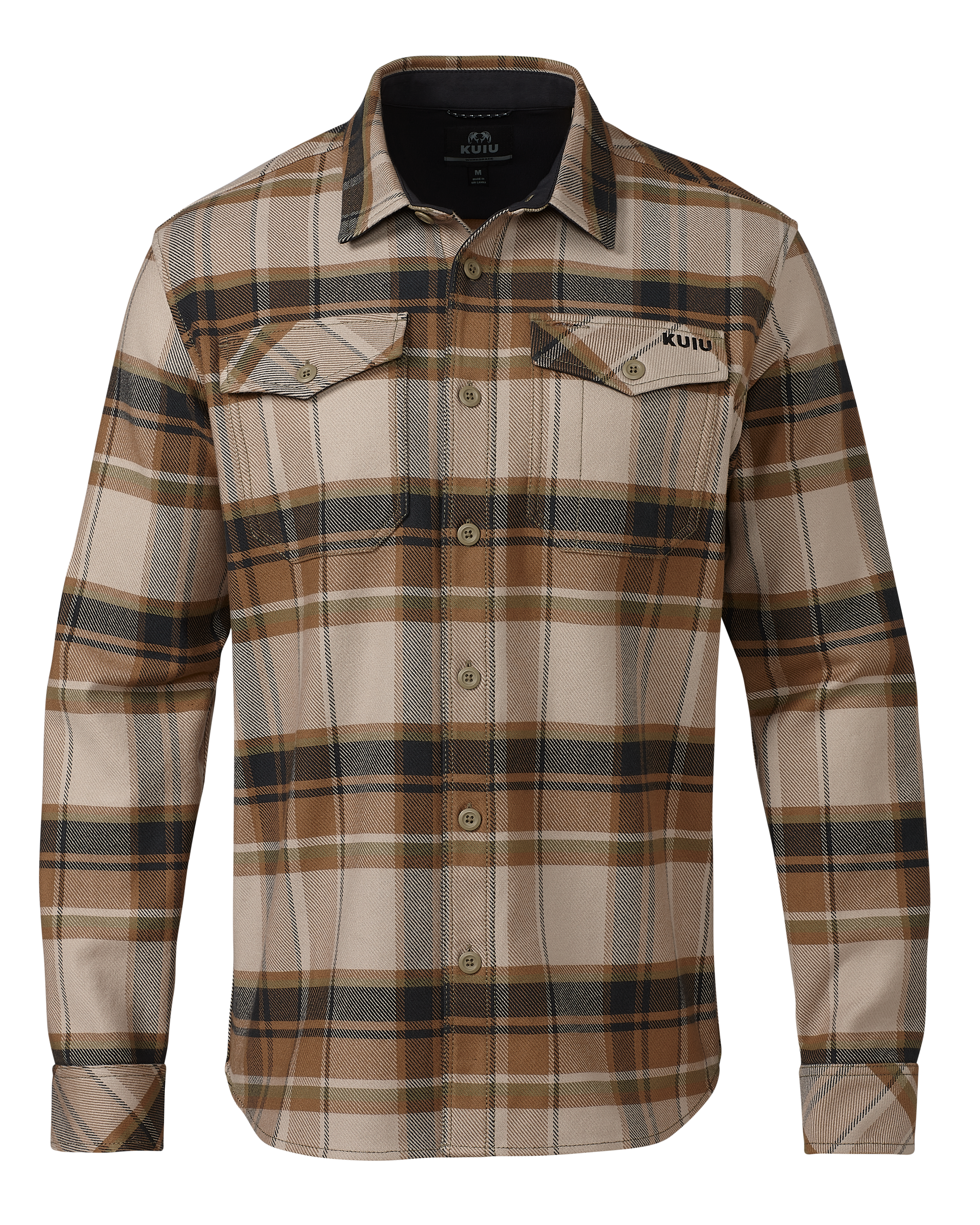 Water Resistant Flannel Heavyweight Shirt - Valo Check Plaid – KUIU