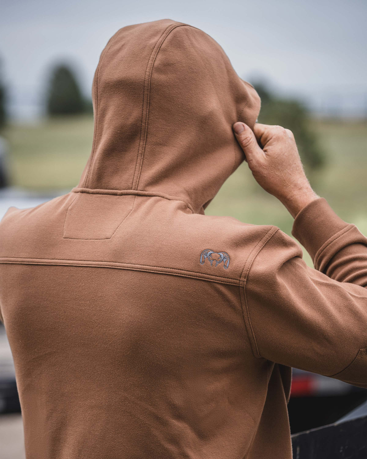 Workgrade Utility Water Resistant Hoodie - Steel Blue | KUIU
